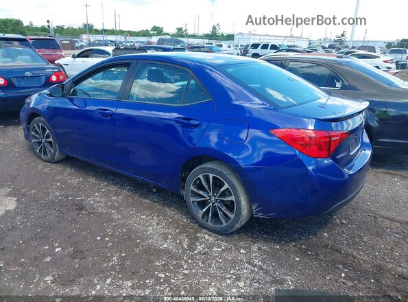 2T1BURHE5HC914098 2017 TOYOTA COROLLA Синий Задняя левая четверть