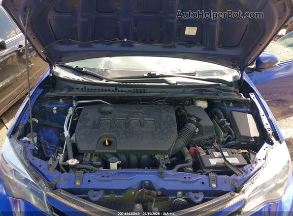 2T1BURHE5HC914098 2017 TOYOTA COROLLA Синий Вид сзади