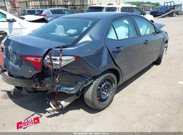 2T1BURHE5HC942130 2017 TOYOTA COROLLA Серый Задняя правая четверть