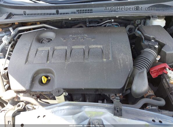 2T1BURHE5HC942130 2017 TOYOTA COROLLA Серый Вид сзади