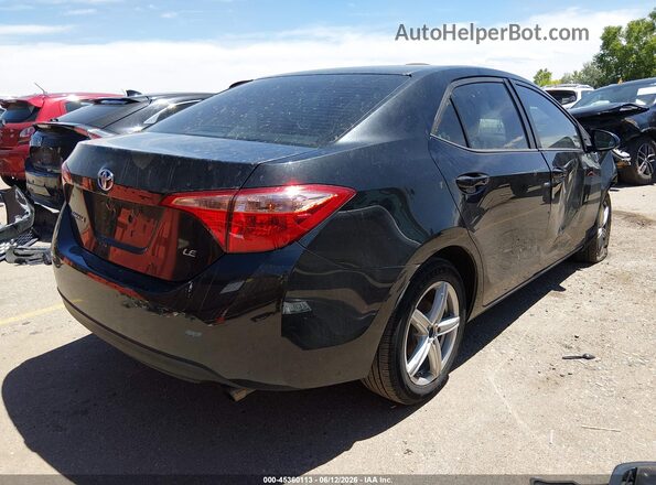 2T1BURHE5HC958425 2017 TOYOTA COROLLA Black Tył prawy