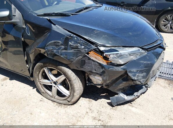 2T1BURHE5HC958425 2017 TOYOTA COROLLA Black Widok z przodu