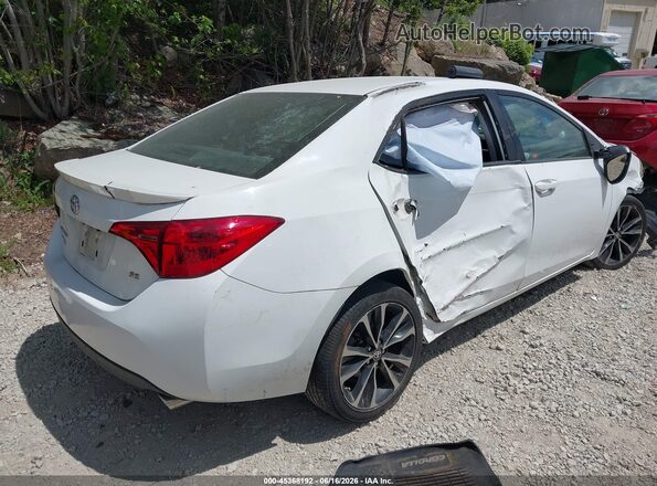 2T1BURHE5JC040132 2018 TOYOTA COROLLA White Հետևի աջ