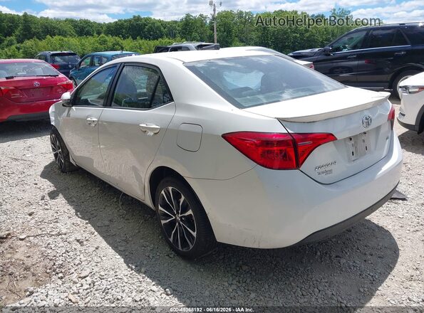 2T1BURHE5JC040132 2018 TOYOTA COROLLA White Հետևի ձախ