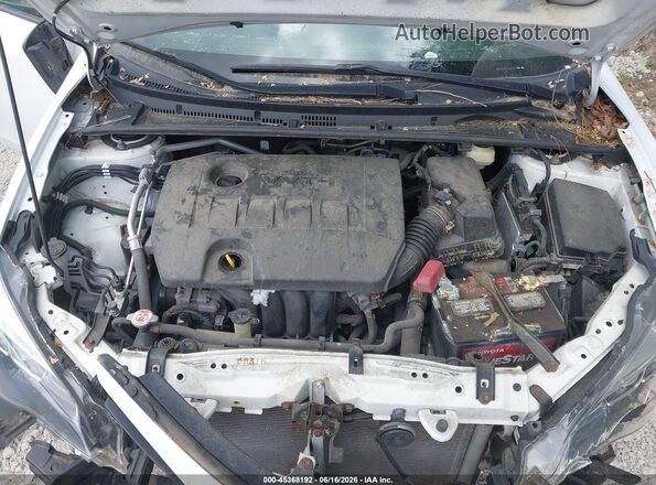 2T1BURHE5JC040132 2018 TOYOTA COROLLA White Հետևի տեսք