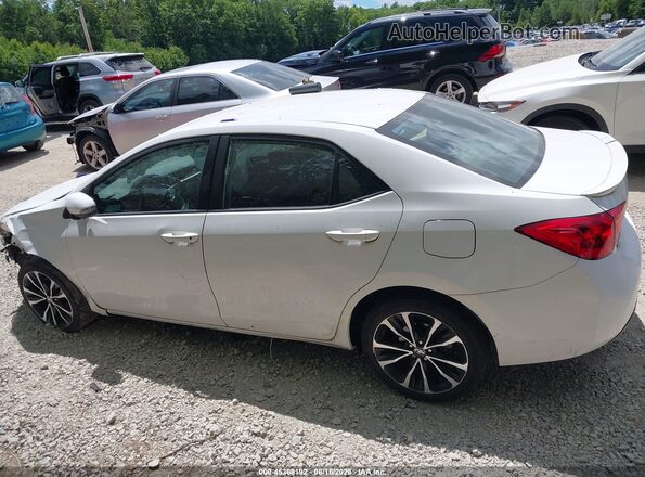 2T1BURHE5JC040132 2018 TOYOTA COROLLA White 