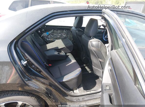2T1BURHE5JC066567 2018 TOYOTA COROLLA Black VIN კოდის სტიკერის ხედი