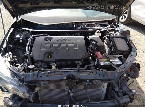 2T1BURHE5JC066567 2018 TOYOTA COROLLA Black უკანა ხედი
