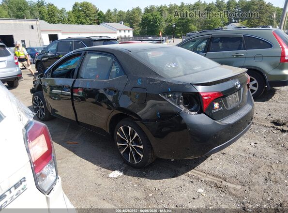 2T1BURHE5JC066567 2018 TOYOTA COROLLA Black უკანა მარცხენა