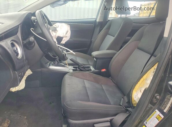 2T1BURHE5JC069727 2018 TOYOTA COROLLA Black Widok wnętrza z przodu