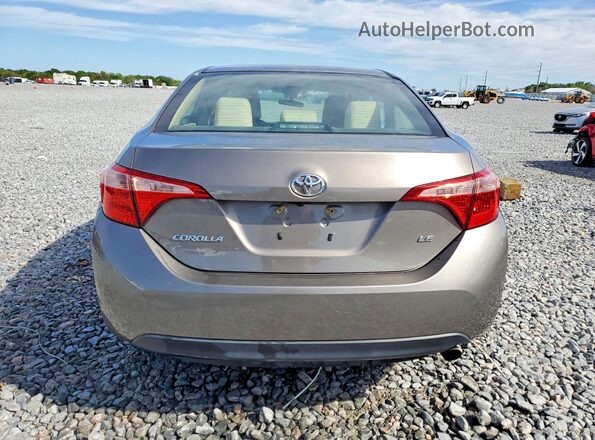 2T1BURHE5JC088925 2018 TOYOTA COROLLA Gray Rear view