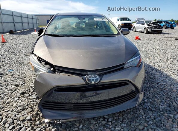 2T1BURHE5JC088925 2018 TOYOTA COROLLA Gray Front view