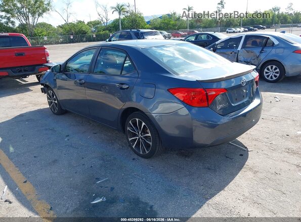 2T1BURHE5JC097303 2018 TOYOTA COROLLA Gray უკანა მარცხენა