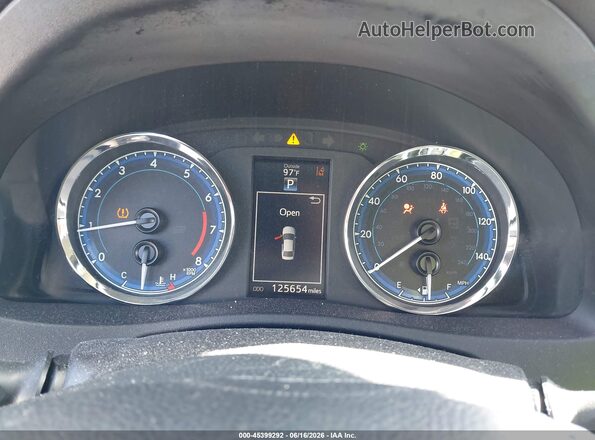 2T1BURHE5JC097303 2018 TOYOTA COROLLA Gray უკანა სავარძლების ხედი