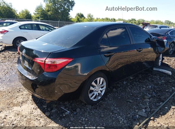2T1BURHE5JC110793 2018 TOYOTA COROLLA Black Հետևի աջ