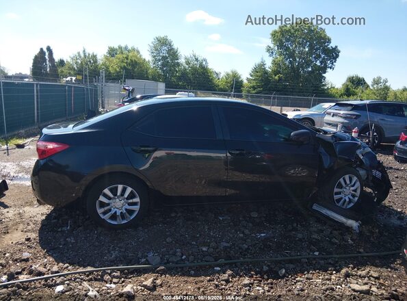 2T1BURHE5JC110793 2018 TOYOTA COROLLA Black Սալոնի հետևի տեսք