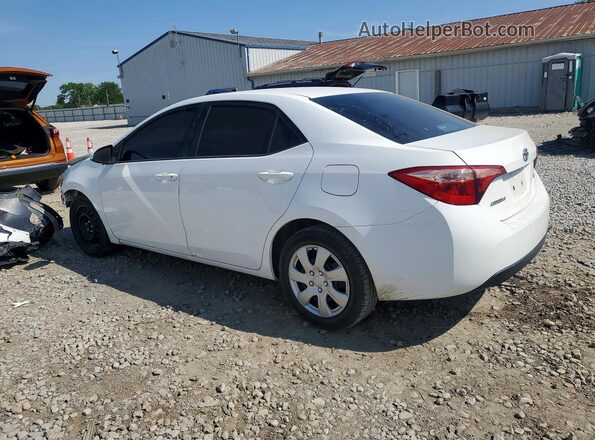 2T1BURHE5JC111023 2018 TOYOTA COROLLA White 