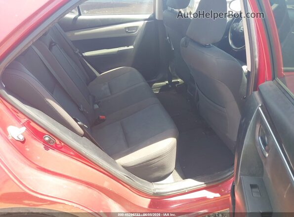 2T1BURHE5JC981290 2018 TOYOTA COROLLA Red VIN sticker view