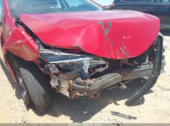 2T1BURHE5JC981290 2018 TOYOTA COROLLA Red Front view