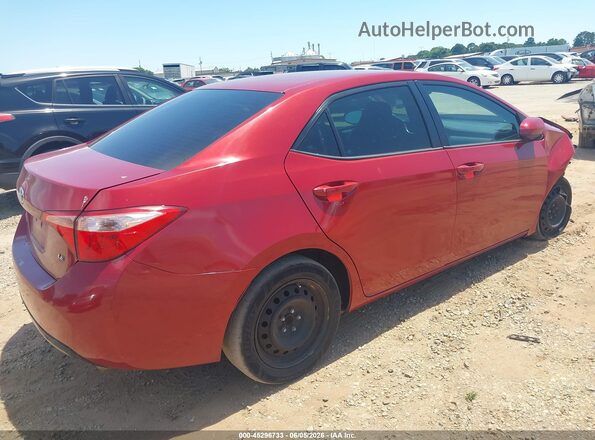 2T1BURHE5JC981290 2018 TOYOTA COROLLA Red Rear right
