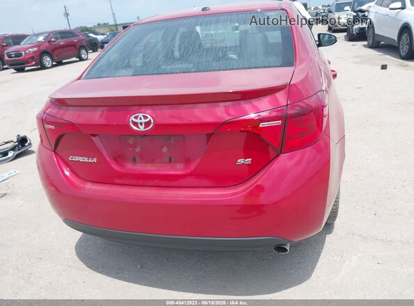 2T1BURHE5JC988160 2018 TOYOTA COROLLA Red 