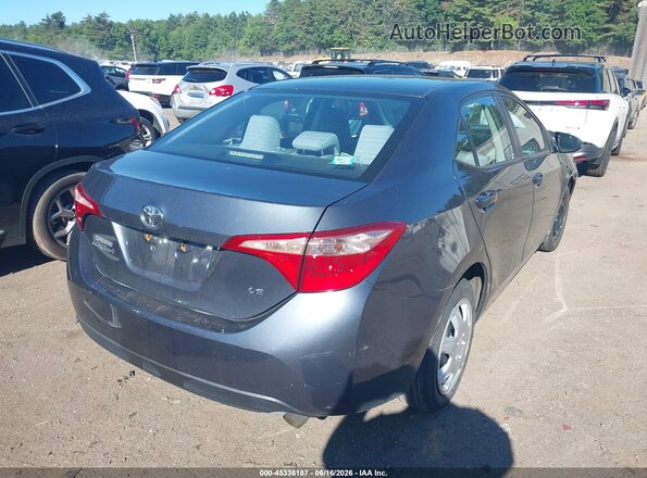 2T1BURHE5KC140121 2019 TOYOTA COROLLA Gray Задня права чверть