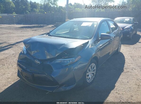 2T1BURHE5KC140121 2019 TOYOTA COROLLA Gray Передня ліва чверть