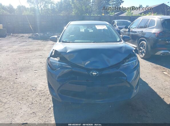 2T1BURHE5KC140121 2019 TOYOTA COROLLA Gray Вид щитка приладів