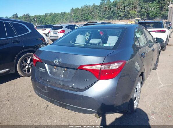 2T1BURHE5KC140121 2019 TOYOTA COROLLA Gray 