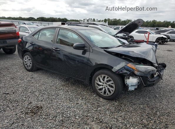 2T1BURHE5KC188766 2019 TOYOTA COROLLA Black Передня права чверть