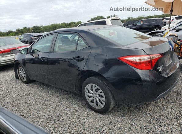2T1BURHE5KC188766 2019 TOYOTA COROLLA Black Задня ліва чверть