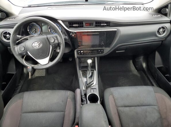 2T1BURHE5KC188766 2019 TOYOTA COROLLA Black Вид панелі приладів