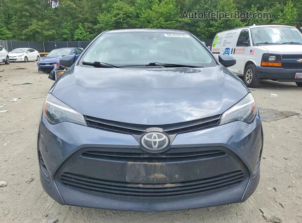2T1BURHE5KC192297 2019 TOYOTA COROLLA Blue Widok z przodu