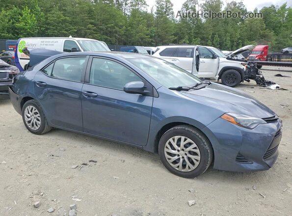 2T1BURHE5KC192297 2019 TOYOTA COROLLA Blue Przód prawy