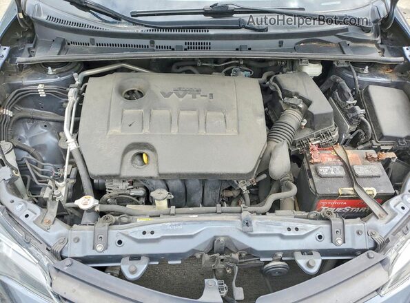 2T1BURHE5KC192297 2019 TOYOTA COROLLA Blue Widok wnętrza z tyłu