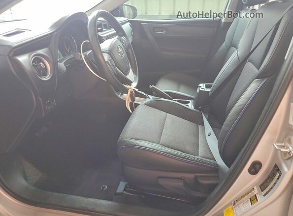 2T1BURHE5KC221944 2019 TOYOTA COROLLA Gray Widok wnętrza z przodu