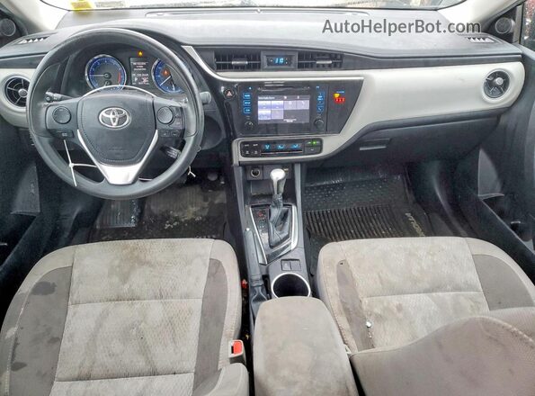 2T1BURHE5KC228568 2019 TOYOTA COROLLA Blue Առջևի վահանակի տեսք