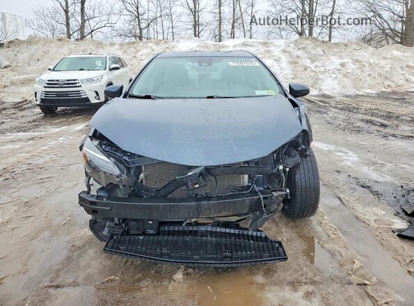 2T1BURHE5KC228568 2019 TOYOTA COROLLA Blue Դիմացի տեսք