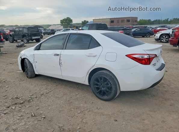2T1BURHE6GC488565 2016 TOYOTA COROLLA White Rear left