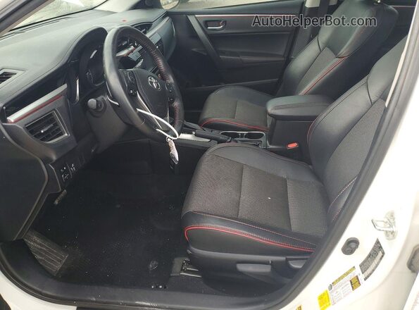2T1BURHE6GC488565 2016 TOYOTA COROLLA White Front interior view