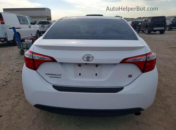 2T1BURHE6GC488565 2016 TOYOTA COROLLA White Rear view