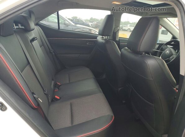 2T1BURHE6GC488565 2016 TOYOTA COROLLA White Rear seats view