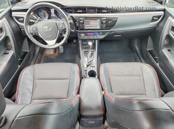 2T1BURHE6GC510743 2016 TOYOTA COROLLA Black Vista del salpicadero