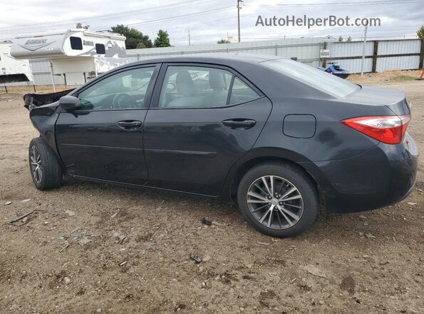 2T1BURHE6GC543208 2016 TOYOTA COROLLA Black უკანა მარცხენა
