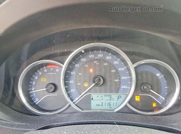 2T1BURHE6GC565886 2016 TOYOTA COROLLA Gray Սարքավորումների վահանակի տեսք