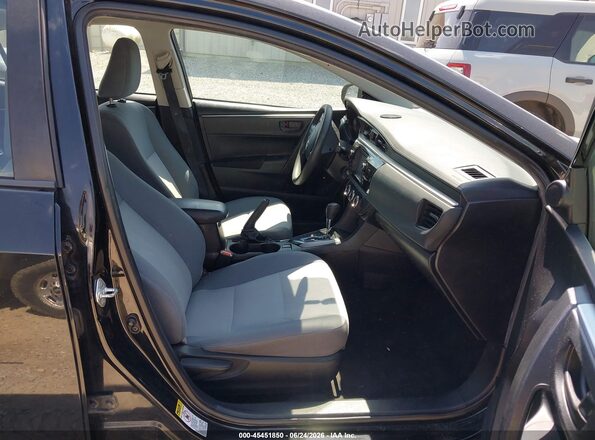 2T1BURHE6GC568187 2016 TOYOTA COROLLA Black Սալոնի դիմացի տեսք