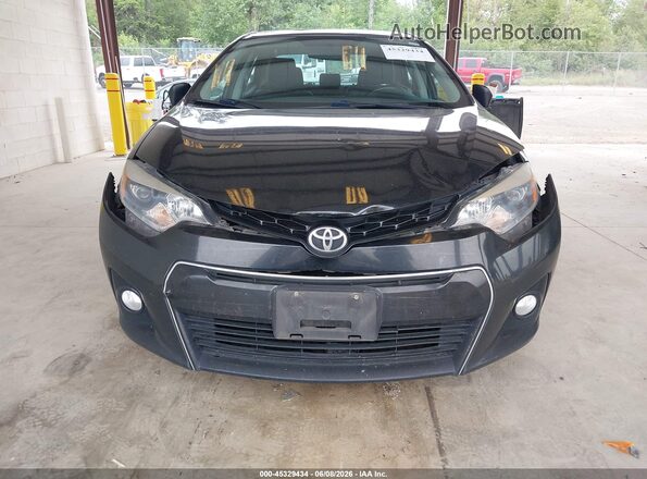 2T1BURHE6GC569033 2016 TOYOTA COROLLA Black Widok z przodu