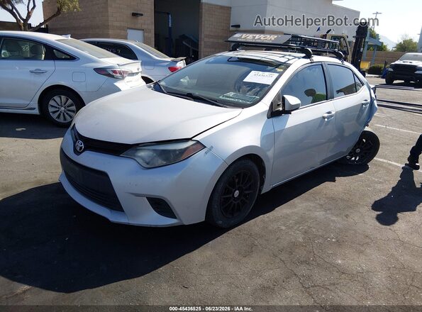 2T1BURHE6GC605206 2016 TOYOTA COROLLA Gray წინა მარცხენა ხედი სამი მეოთხედიდან