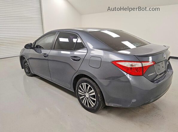 2T1BURHE6GC659489 2016 TOYOTA COROLLA Серебряный Задняя левая четверть