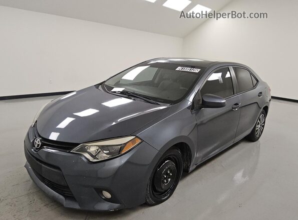 2T1BURHE6GC659489 2016 TOYOTA COROLLA Серебряный 